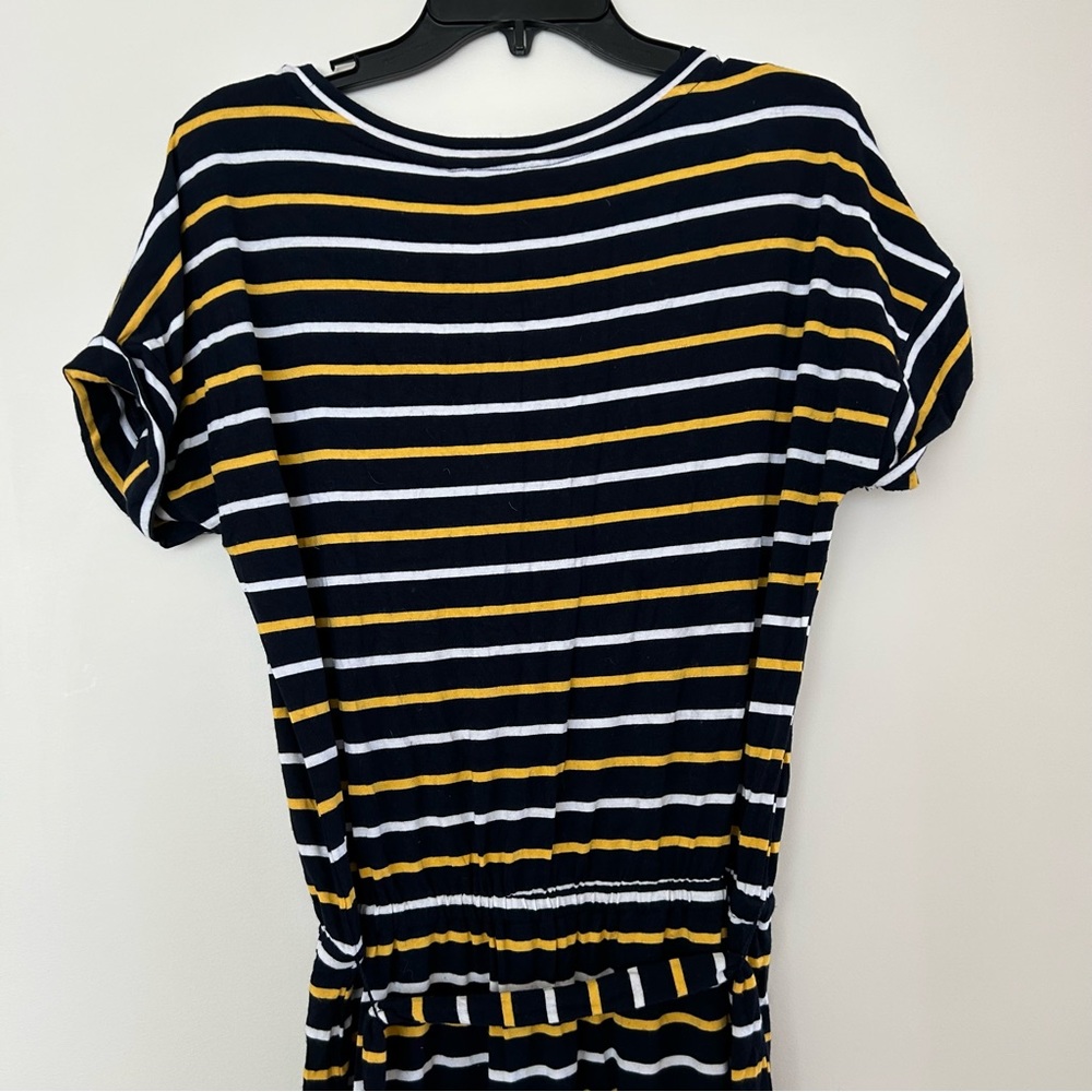 Banana Republic Petite Stripe T-shirt Dress - Picture 8 of 12